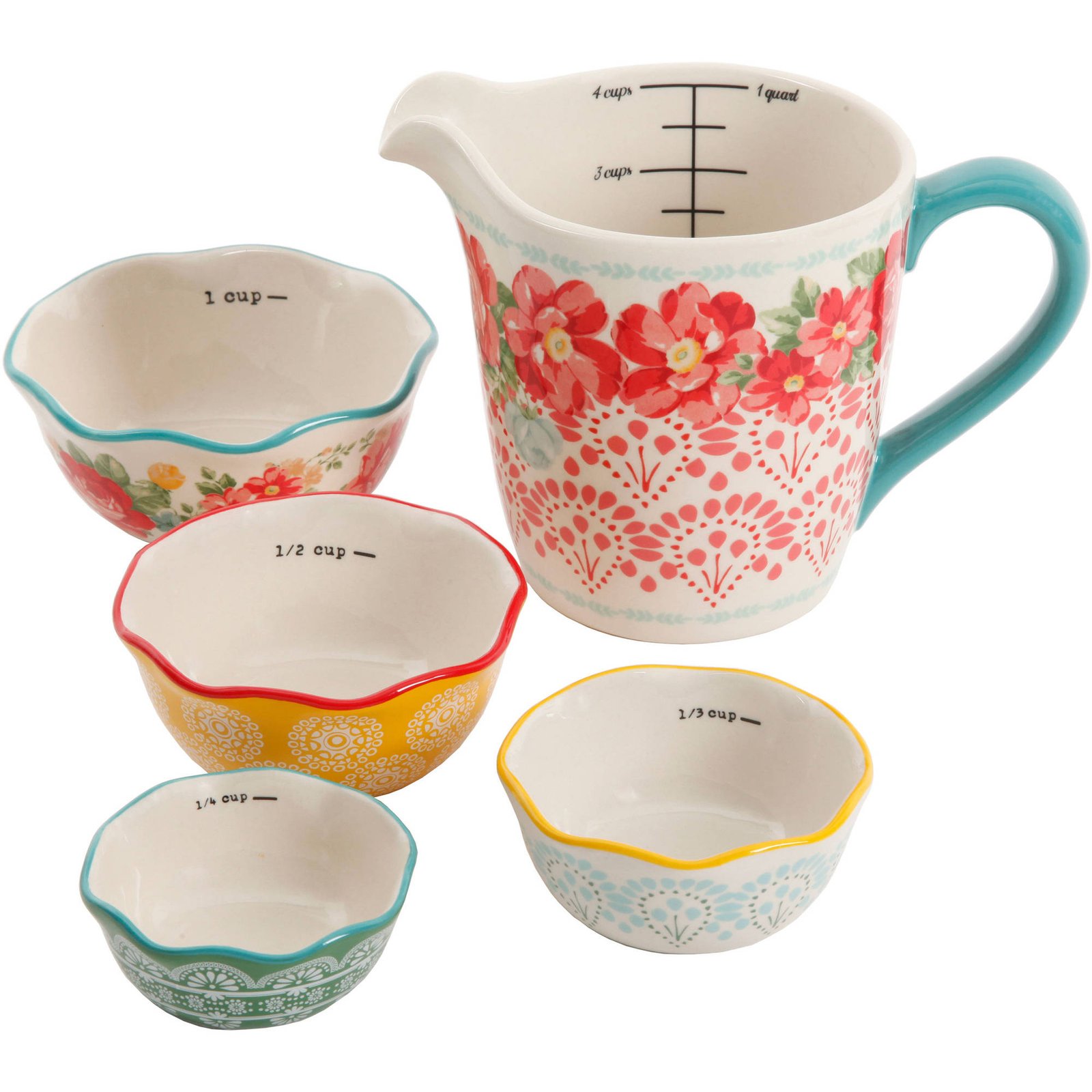 The Pioneer Woman 5-Piece Prep Set, Measuring